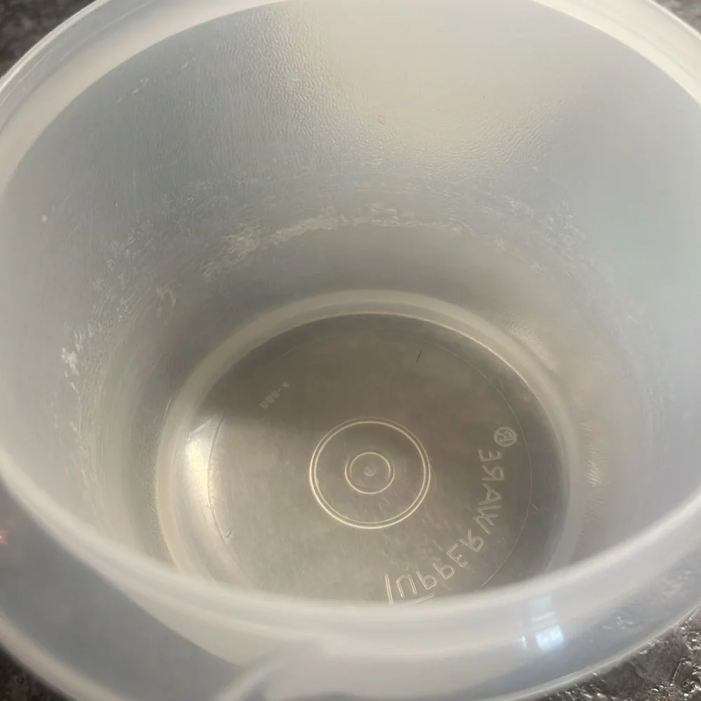 Tupperware it round